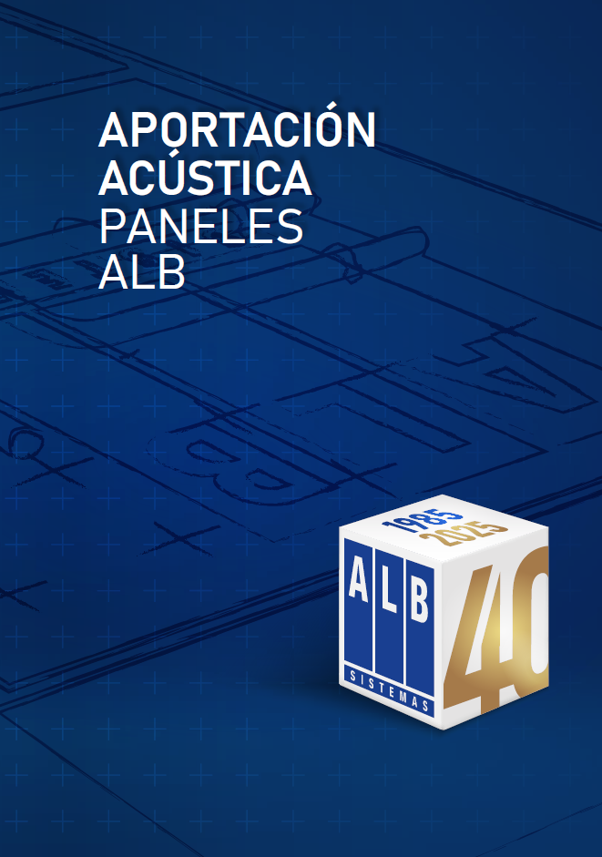 Díptico Aportación Acústica Paneles ALB